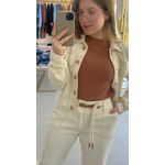 Jaqueta Cropped Linho 