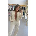 Jaqueta Cropped Linho 