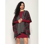 Capa Reversível Xadrez Biamar Bordo