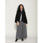 Capa c/ Fechamento e Capuz Biamar Preta