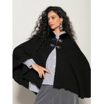 Capa c/ Fechamento e Capuz Biamar Preta