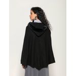 Capa c/ Fechamento e Capuz Biamar Preta