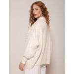 Capa Ampla c/ Detalhe de Lapela Biamar Branco