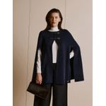 Capa Em Malha Azul Marinho Anselmi 