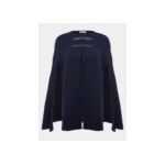 Capa Em Malha Azul Marinho Anselmi 