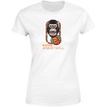 Camiseta Baby Look Feminina Branca Streetball Basketball Stillo's Brother