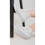 Bota Feminina Couro Legítimo New York - Branco