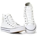 Bota Feminina Couro Legítimo New York - Branco