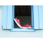 Tênis Feminino em Couro Legítimo Elisabeth - Vermelho
