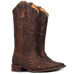 Bota Western Feminina Vimar Boots 13258 Fóssil Castanho