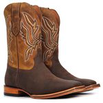 Western Boot Square Toe Vimar Boots 81349 Crazy Horse Café