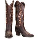 Bota Country Feminina Capelli Boots Outback Tabacco