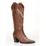 Bota Country Feminina Capelli Boots Mustang Pinhão