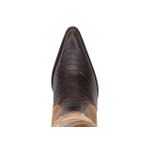 Bota Country Feminina Capelli Boots Anaconda Rust Café