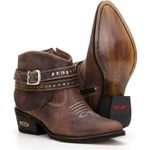 Bota Boho Feminina Capelli Boots Fossil Brown