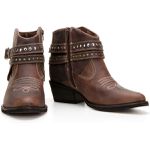 Bota Boho Feminina Capelli Boots Fossil Brown