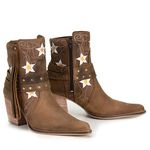 Bota Country Feminina Capelli Boots Fossil Castanho