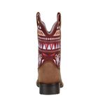 Bota Texana Feminina Capelli Boots Crazy Horse Amêndoa