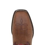 Bota Texana Feminina Capelli Boots Crazy Horse Amêndoa