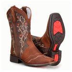 Bota Texana Feminina Capelli Boots Fóssil Terra