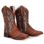 Bota Texana Feminina Capelli Boots Fóssil Terra