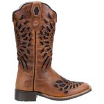 Bota Texana Feminina Capelli Boots Crazy Horse Castor