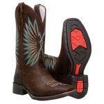 Bota Texana Feminina Capelli Boots Crazy Horse Café