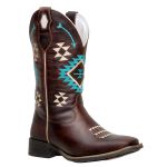 Bota Texana Feminina Capelli Boots Fóssil Café