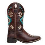 Bota Texana Feminina Capelli Boots Fóssil Café