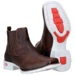 Botina Texana Masculina Capelli Boots Fóssil Café