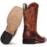 Bota Western Warrior Vimar Boots 81349 Texas Camel