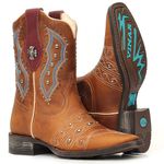 Bota Western Feminina Vimar Boots 13091 Fóssil Caramello