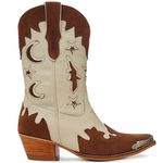 Bota Country Feminina Vimar Boots 11259 Napa Comfort Marfim