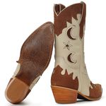 Bota Country Feminina Vimar Boots 11259 Napa Comfort Marfim