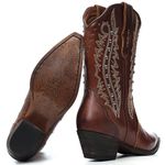 Bota Country Feminina Vimar Boots 11291 Atlanta Café