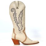Bota Country Feminina Vimar Boots 10245 Milano Gelo