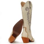 Bota Country Feminina Vimar Boots 10245 Milano Gelo