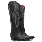 Bota Country Feminina Vimar Boots 10243 Fóssil Preto