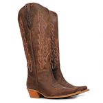 Bota Country Feminina Vimar Boots 10239 Fóssil Castanho