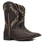 Bota Texana Masculina Bulls Horse 50019 Crazy Horse Café
