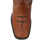 Bota Texana Feminina Bulls Horse 53007 Fóssil Caramelo