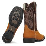 Bota Texana Masculina Bulls Horse 50018 Dallas Bambú