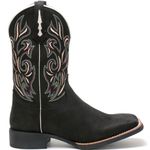 Bota Texana Masculina High Country 7761 Crazy Horse Preto