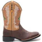 Bota Texana Masculina High Country 7766 Crazy Horse Havana 