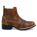 Botina Escamada Masculina Marconi 7457 Atlanta Whisky