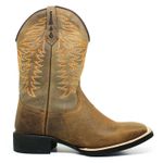 Bota Texana Masculina Marconi 723 Crazy Horse Amendoa