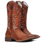 Bota Texana Feminina High Country 145852 Fossil Camel