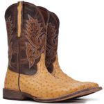 Western Boot Txs Welt Vimar Boots 81258 Avestruz Original Conhaque