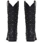 Bota Western Feminina Vimar Boots 13164 Fossil Preto Glitter Preto