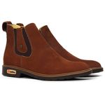 Botina Zebu Original 90040 Gel Couro Terra